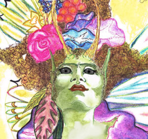 portrait de la reine des fées Ipomea